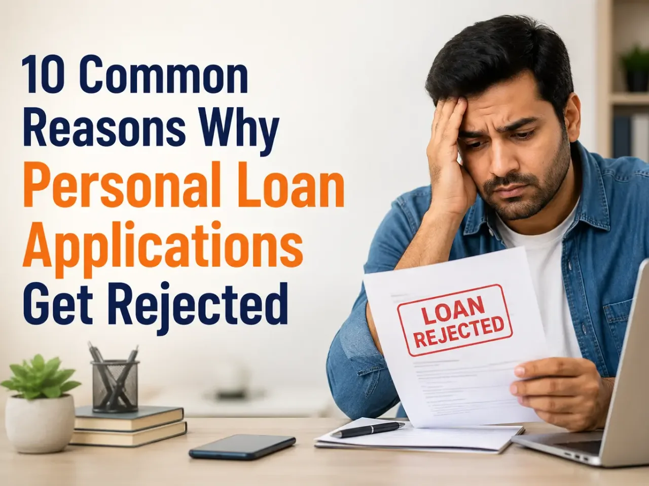 10 Common Reasons Why Personal Loan Applications Get Rejected